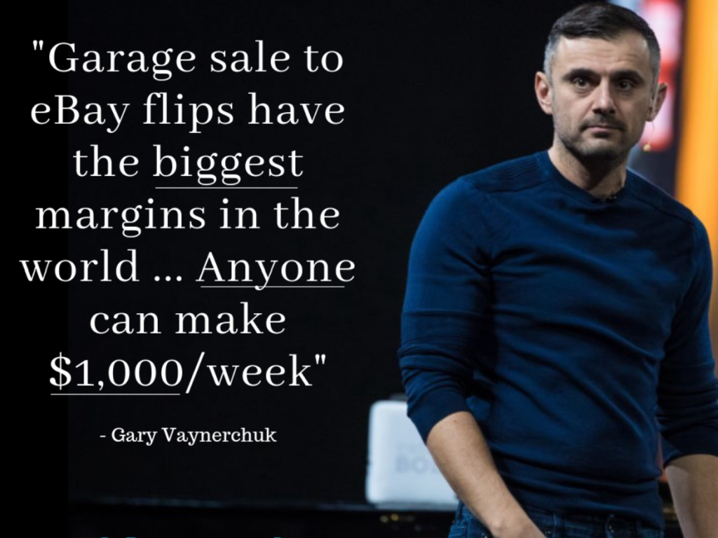 gary vee - modi provati per guadagnare $1,000 al mese online, usando ciò che già conosci