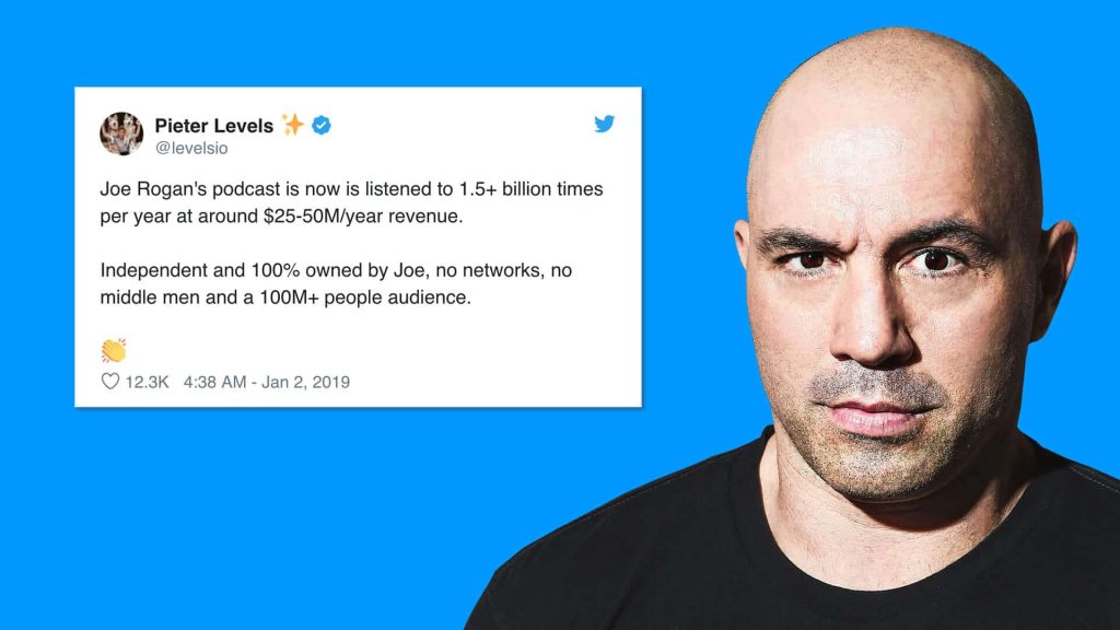 Joe Rogan gagne des millions grâce à ses podcasts, alors pourquoi ne pouvez-vous pas gagner 10k par mois?'t you make 10k a month?